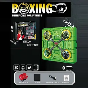Електронний бокс вбудований акумулятор, USB кабель, герой, підсвічування, музика, 1 пісня рос. мовою, bluetooth, режими гучності