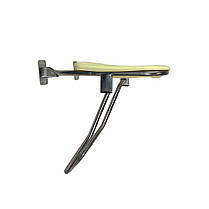 Сидіння для душу відкидне, пластикова сидіння, 38.5x37.5x2.5см Sanpreis, фото 2