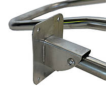 Сидіння для душу відкидне, пластикова сидіння, 38.5x37.5x2.5см Sanpreis, фото 4