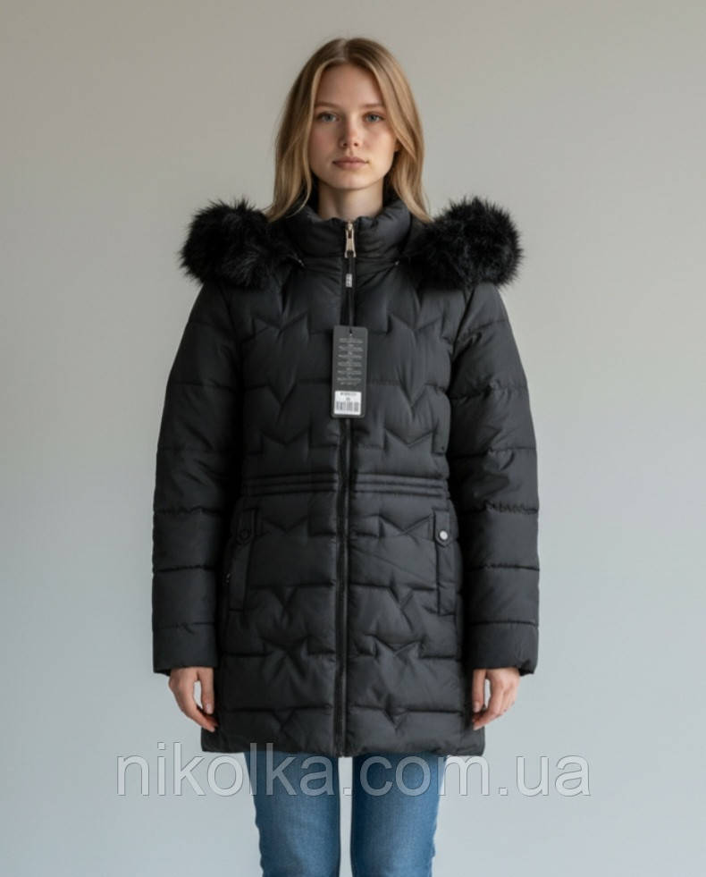 Куртка утеплена жіноча оптом, S-2XL рр., арт. Si-A0567-1, фото 1