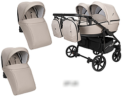 Універсальна коляска для двійні   Angelina “ Tvigo -Duo”  Ангеліна