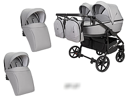 Універсальна коляска для двійні   Angelina “ Tvigo -Duo”  Ангеліна