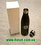 Thermo bottle (термопляшка), термокухоль (термос) Starbucks (Стapбакс) Vacuum cap Big, фото 2