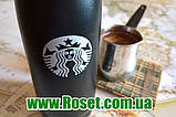 Thermo bottle (термопляшка), термокухоль (термос) Starbucks (Стapбакс) Vacuum cap Big, фото 3