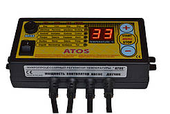 Автоматика «АТОС» для котла на твердому паливі