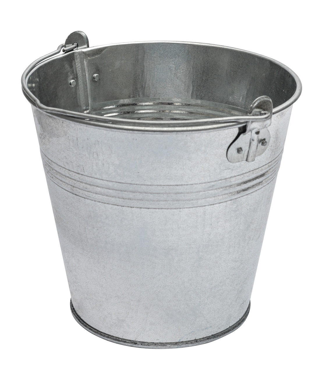 Відро оцинковане 7 літрів одношовне Ø 24 см h=23 см (Метид), фото 1