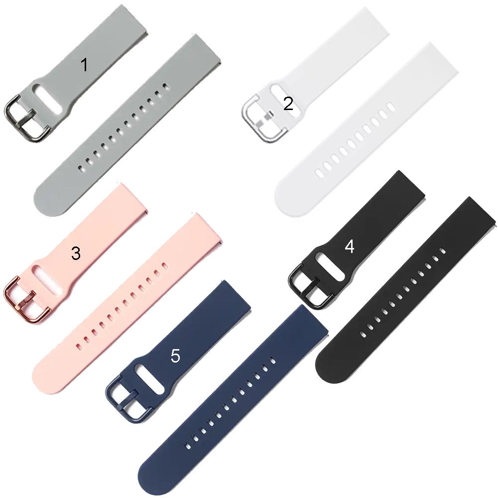 Ремінець силікон (на застібці) для Huawei Watch 46 mm, Honor Watch 46 mm, фото 1