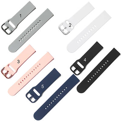Силікон на застібці ремінець для amazfit gtr 47mm / gtr 2 / 2e / 3 pro / gtr 4 / pace / stratos