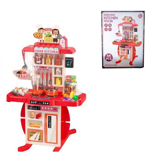 Кухня з посудом батар.муз.світ.пар.тече вода (мікс кольорів), фото 1