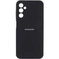 Чехол Silicone Cover Lakshmi Full Camera (AA) with logo для Samsung Galaxy A15 4G/5G / M15 5G Черный / Black