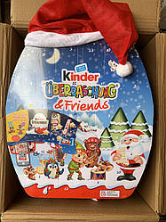 Адвент календар Kinder Friends з шапкою 370 грм