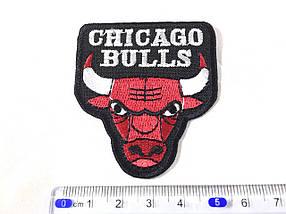 Нашивка chicago bulls (Чикаго Булз) 53х60 мм