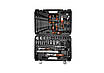 Універсальний набір FORCEKRAFT 72 шт. з тріскачкою, головками та кейсом для зручного зберігання, фото 2