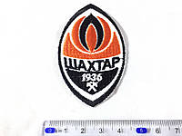 Нашивка FC Шахтер / Шахтар (FCS) 40х65 мм