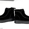 М'які чорні уггі челсі натуральна замша, фото 3