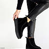 М'які чорні уггі челсі натуральна замша, фото 8
