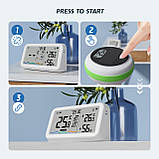 Бездротовий термометр для басейну INKBIRD IBS-P03R з дисплеєм, сонячною панеллю, датчиком TDS та EC, фото 6