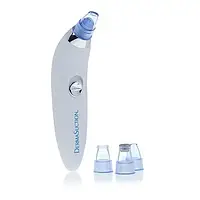 Вакуумний очисник Derma suction DS Vacuum для професійної чистки шкіри та пор обличчя - легкий компактний зручний прилад у