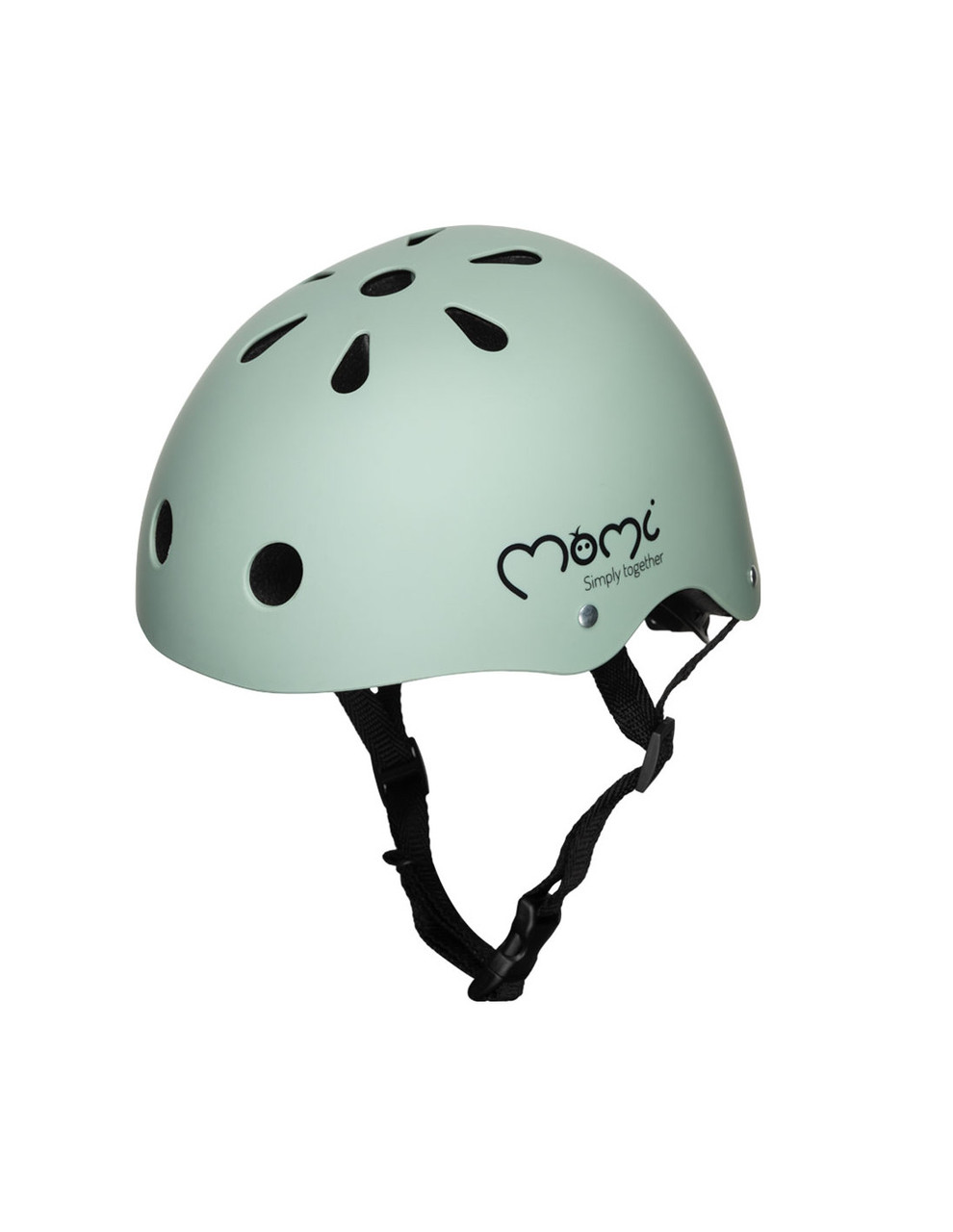 Велосипедний шолом MoMi MIMI Mat Green, фото 1