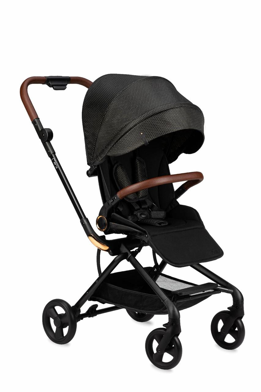 Коляска прогулянкова MoMi ADELLE Black and Gold, фото 1