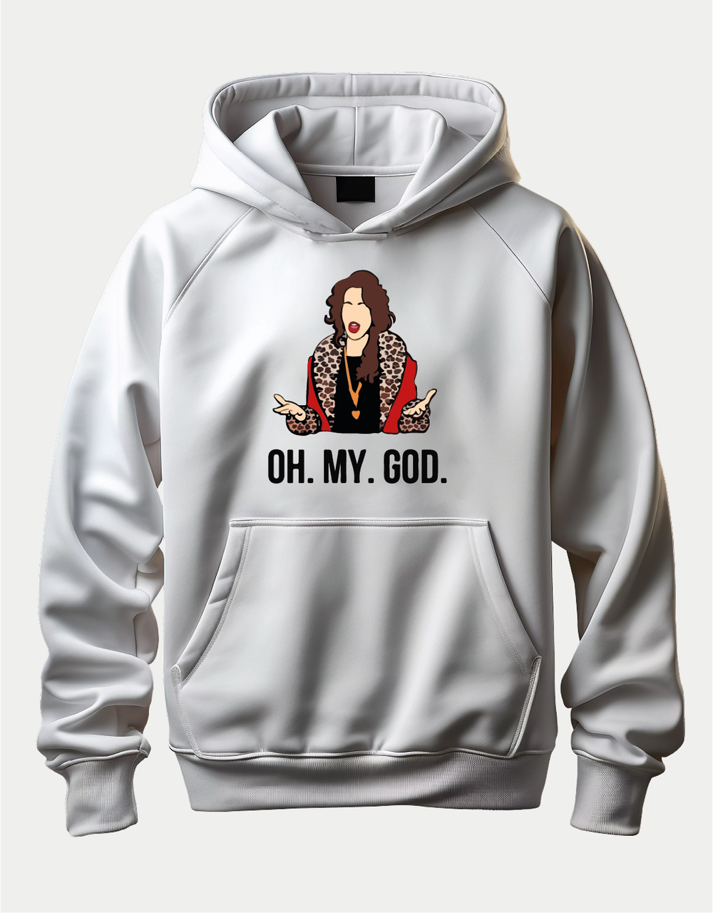 Худі зі смішним мемом із серіалу “Друзі” — “OH. MY. GOD.”, фото 1