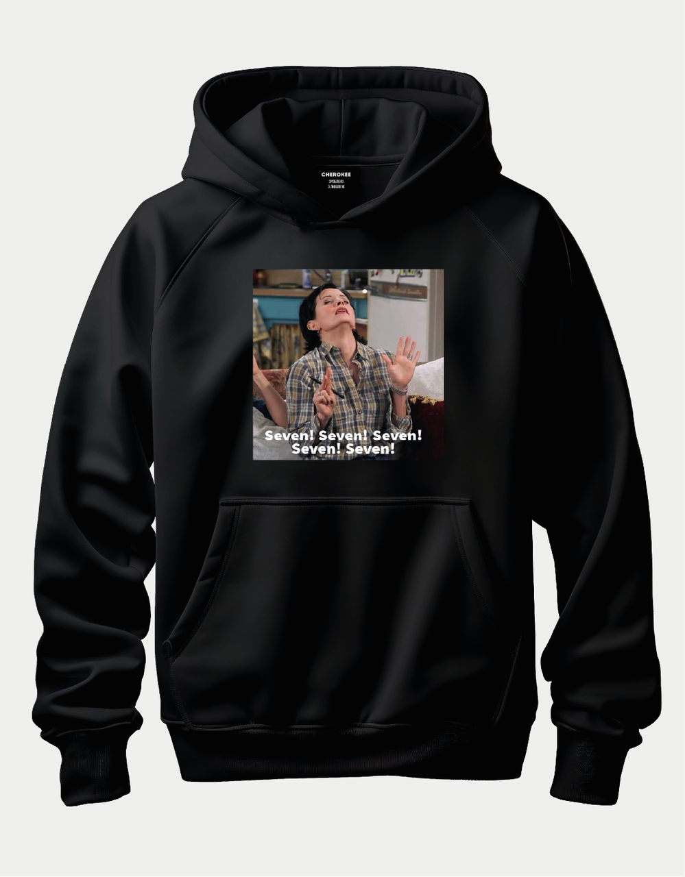 Худі з Монікою Геллер для фанатів серіалу “Друзі” — “Seven ! Seven ! Seven ! Seven ! Seven !”, фото 1