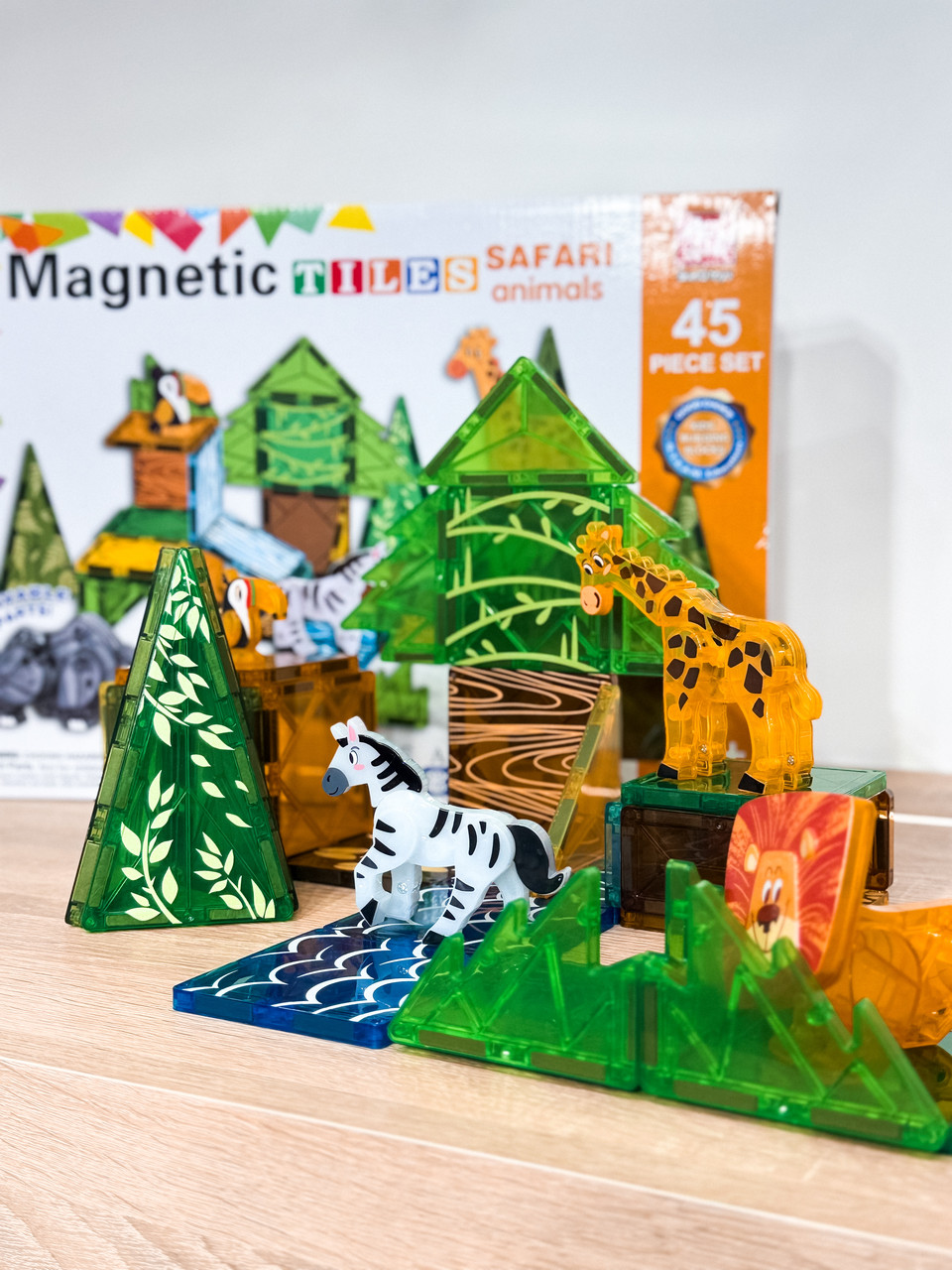 Магнітний конструктор 45 деталей SQ 68002-1, фото 1