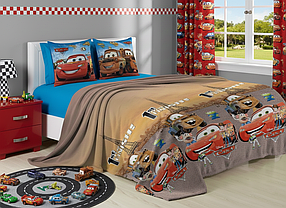 Плед із мікрофібри Велсофт Тачки в Парижі 160х210 см