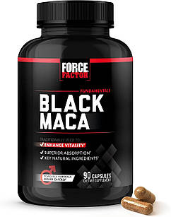 FORCE FACTOR Black Maca 90 Capsules