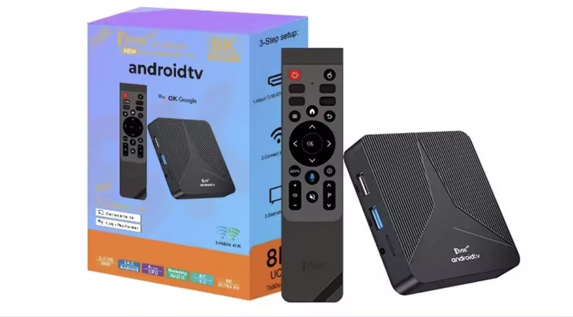 Смарт приставка TV98 ATV RK3518. Android 14