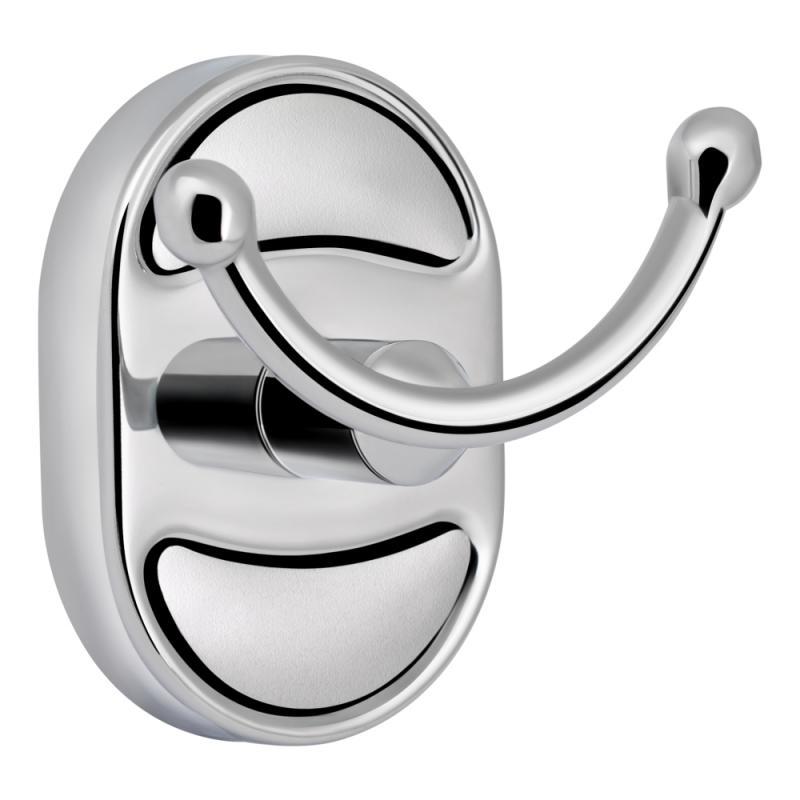 Гачок Lidz Oreo 0602 подвійний LDORE0602CRM22169 Chrome, фото 1