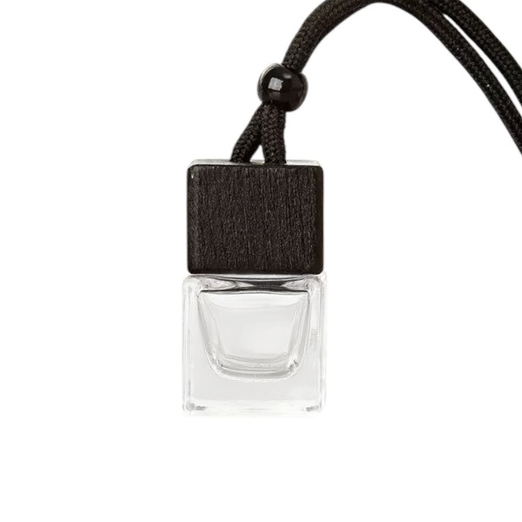 Флакон для ароматизатора скляний квадрат, 8 мл, фото 1