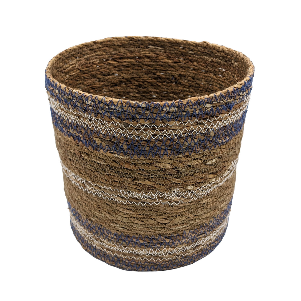 Кашпо з морської трави 18 см (візерунок)