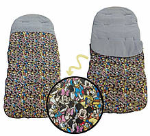 Теплий конверт на флісі Дісней мікс Solve для коляски та санок 1000087 solve