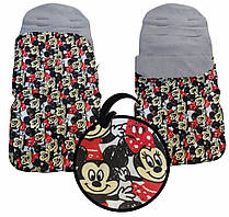 Теплий конверт на флісі Дісней Мінні Baby Go  для коляски та санок 1000088 solve