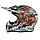 Мотошолом дитячий, кросовий, ендуро FXW HF-116 Q268, фото 2