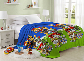 Плед із мікрофібри Велсофт Щенячий патруль 160х210 см