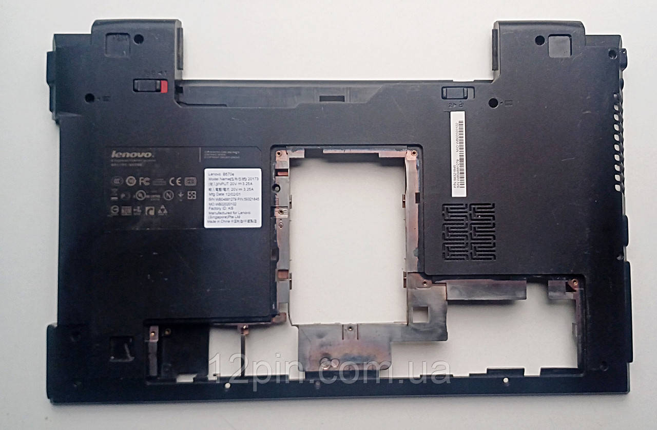 Піддон Lenovo IdeaPad B570е б/у оригінал, фото 1