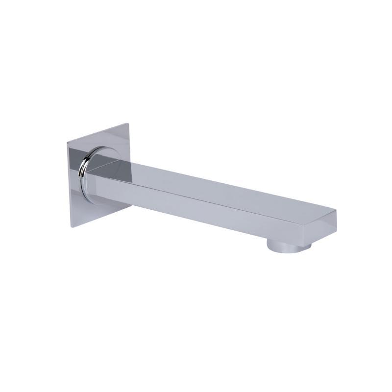 Вилив для систем прихованого монтажу Qtap Vytok 180 мм прямокутний QTVYT246CRM45932 Chrome, фото 1