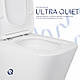 Унітаз підлоговий Qtap Tern Ultra Quiet безобідковий з сидінням Soft-Close QT17226003AW White, фото 5
