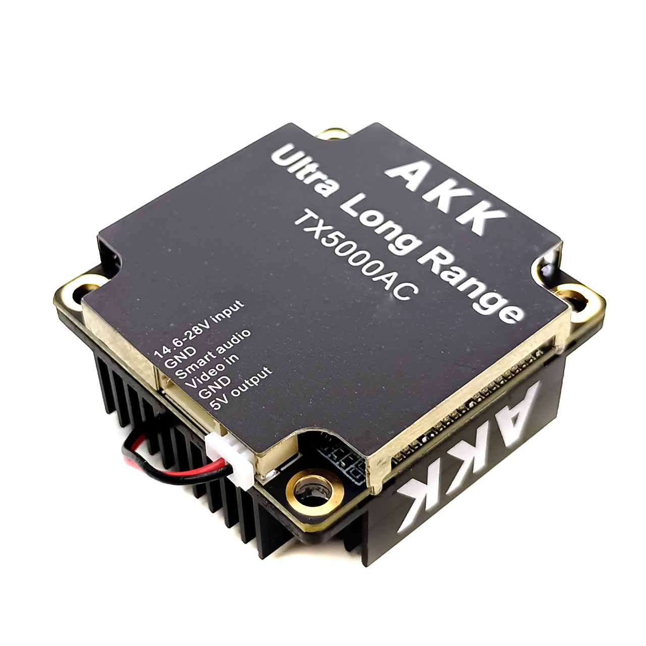 AKK TX5000AC FPV відео передавач-модуль 5.8 GHz 5 W (6 рівнів) 96Ch (4900-6060MHz) для дронів, OSD AV, 14-28V