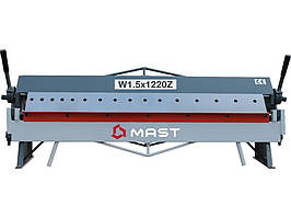 Сегментний листозгинальний верстат MAST W1.5X1220Z