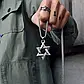 Кулон чоловічий з медичної сталі «Зірка Давида», фото 3