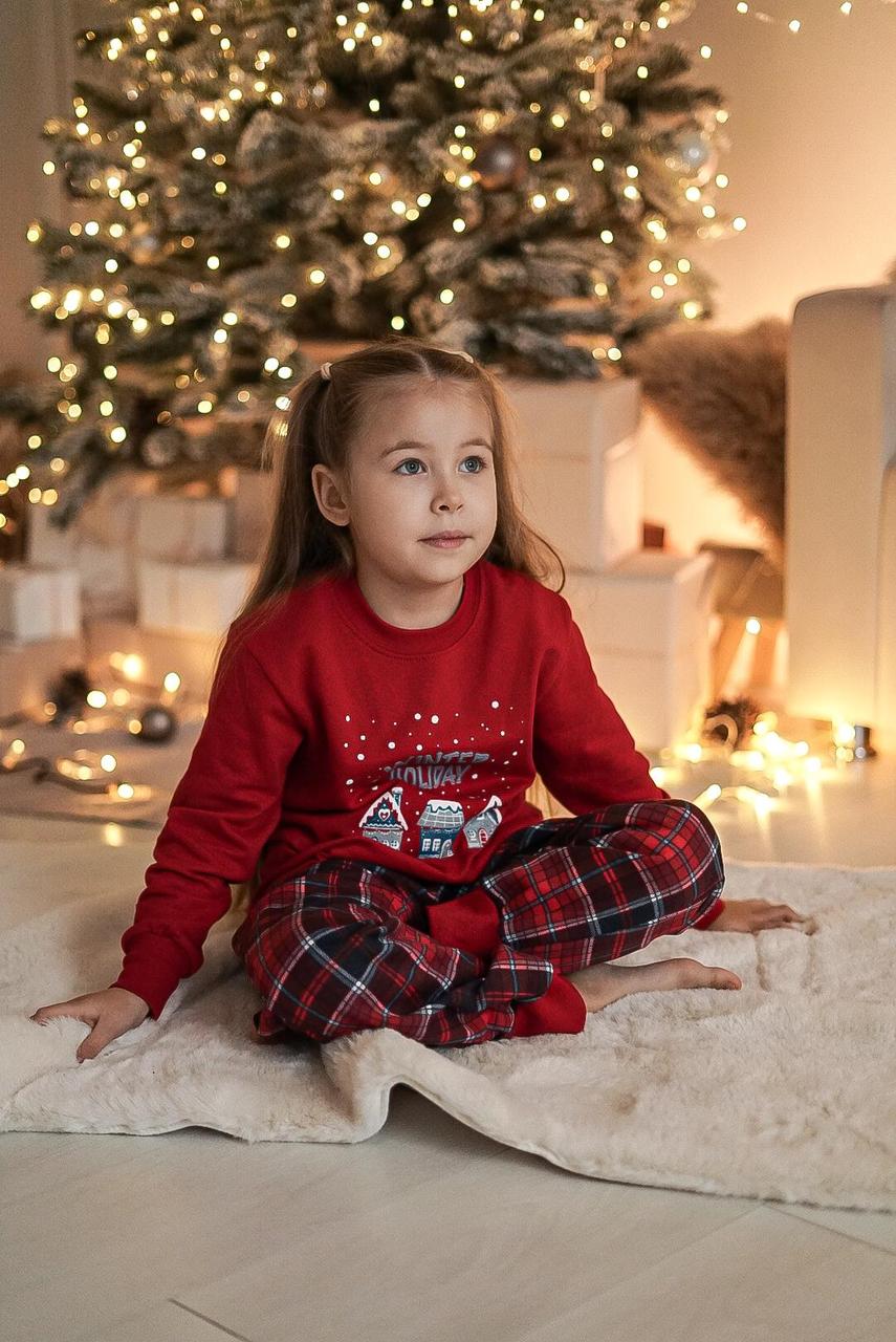 Піжама дитяча тепла "Winter Holiday", фото 1