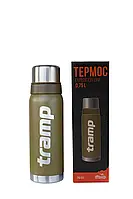 Термос Tramp Expedition Line 0.75 л (Оливковий) UTRC-027 (неірж, тримає до 24 години), термос питний для чаю та кави
