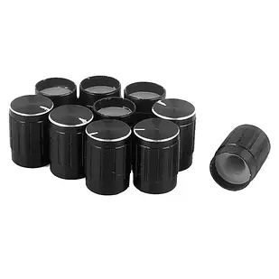 10x Ковпачок ручка для потенціометра енкодера, алюміній