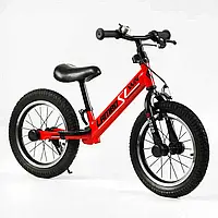 Велобіг "CORSO LAMBO" LB-14811 (1) сталева рама, ручне гальмо, колеса надувні резинові 14’’, алюмінієві обода, підставка для ніг,