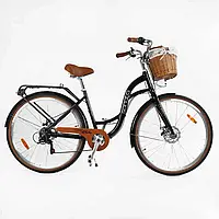 Велосипед міський Corso "Sonata" SN-28033 + КОШИК