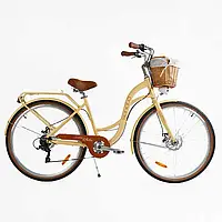 Велосипед міський Corso "Sonata" SN-28410 + КОШИК