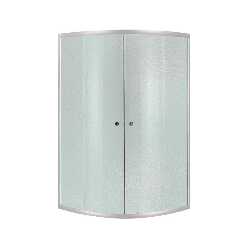 Душова кабіна Lidz Latwa SC90x90.SAT.MID.FR, скло Frost 4 мм без піддона, фото 1